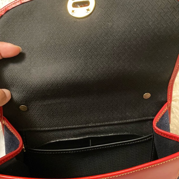 Dooney & Bourke Denim Backpack - Picture 2 of 14